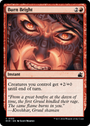Burn Bright (RVR-103) [Ravnica Remastered]