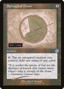 Springleaf Drum (Schematic) (Serial Numbered) (BRR-118) [The Brothers' War Retro Artifacts] Foil