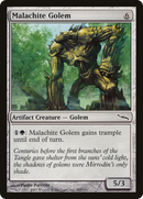 Malachite Golem (MRD-202) [Mirrodin] Foil