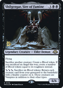 Shilgengar, Sire of Famine (PRE-109) [Modern Horizons 3 Promos] Foil