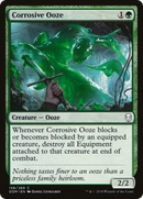 Corrosive Ooze (DOM-158) [Dominaria] Foil