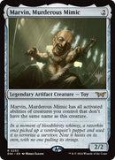 Marvin, Murderous Mimic (PPDSK-253) [Promo Pack: Duskmourn: House of Horror Promos] Foil