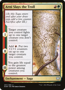 Arni Slays the Troll (KHM-201) [Kaldheim] Foil