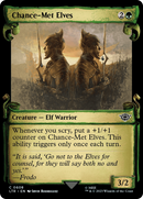 Chance-Met Elves (Showcase Scrolls) (LTR-608) [The Lord of the Rings: Tales of Middle-earth] Foil