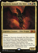 Vaevictis Asmadi, the Dire (M19-225) [Core Set 2019] Foil