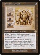 Precursor Golem (Schematic) (BRR-105) [The Brothers' War Retro Artifacts] Foil