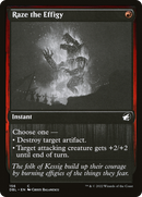 Raze the Effigy (DBL-156) [Innistrad: Double Feature] Foil