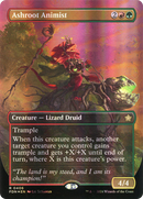Ashroot Animist (Borderless) (Mana Foil) (FDN-406) [Foundations] Foil