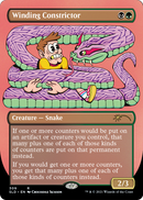 Winding Constrictor (SLD-309) (Borderless) [Secret Lair Drop] Etched Foil