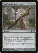 Staff of the Wild Magus (M14-223) [Magic 2014]