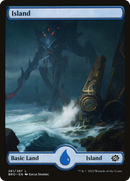 Island (281) - Full Art (BRO-281) [The Brothers' War] Foil
