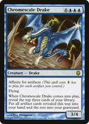 Chromescale Drake (DST-020) [Darksteel] Foil