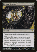 Hero's Demise (BOK-068) [Betrayers of Kamigawa] Foil