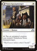Town Gossipmonger (SOI-046) [Shadows over Innistrad] Foil
