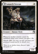 Lunarch Veteran (MID-027) [Innistrad: Midnight Hunt] Foil