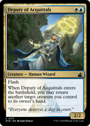 Deputy of Acquittals (RVR-177) [Ravnica Remastered] Foil