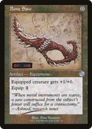 Bone Saw (Schematic) (Serial Numbered) (BRR-070) [The Brothers' War Retro Artifacts] Foil
