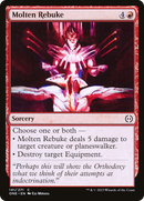 Molten Rebuke (ONE-141) [Phyrexia: All Will Be One] Foil