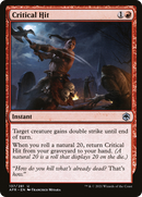 Critical Hit (AFR-137) [Adventures in the Forgotten Realms] Foil