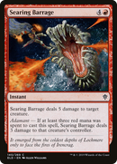 Searing Barrage (ELD-140) [Throne of Eldraine]