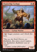 Chainwhip Cyclops (WAR-118) [War of the Spark]