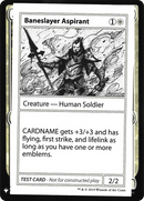 Baneslayer Aspirant (CMB1-003) [Mystery Booster Playtest Cards 2019]