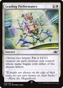 Leading Performance (UNF-018) [Unfinity] Foil