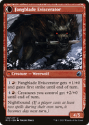 Fangblade Brigand (MID-139) [Innistrad: Midnight Hunt] Foil