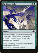Sagittars' Volley (RNA-138) [Ravnica Allegiance] Foil