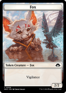 Fox (TMH3-006) [Modern Horizons 3 Tokens] Foil