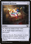 Honored Heirloom (VOW-257) [Innistrad: Crimson Vow] Foil