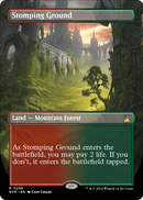 Stomping Ground (Borderless) (RVR-299) [Ravnica Remastered]