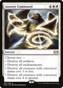 Austere Command (2XM-007) [Double Masters] Foil
