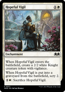 Hopeful Vigil (WOE-017) [Wilds of Eldraine] Foil