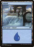 Island (ORI-257) [Magic Origins] Foil