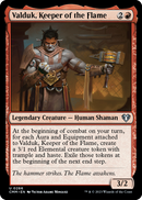 Valduk, Keeper of the Flame (CMM-266) [Commander Masters] Foil