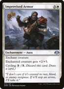 Improvised Armor (DMR-010) [Dominaria Remastered]