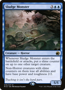 Sludge Monster (PPMID-76P) [Promo Pack: Innistrad: Midnight Hunt Promos] Foil