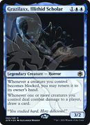 Grazilaxx, Illithid Scholar (AFR&-60A) [Adventures in the Forgotten Realms Promos] Foil