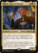 Minsc, Beloved Ranger (PPAFR-227P) [Promo Pack: Adventures in the Forgotten Realms Promos]