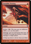 Unstable Footing (ZEN-153) [Zendikar] Foil