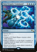 Very Cryptic Command (F) (UST-49F) [Unstable] Foil