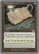 Ashnod's Coupon (UGL-069) [Unglued]