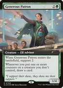 Generous Patron (Extended Art) (SLD-768) [Secret Lair Drop] Foil