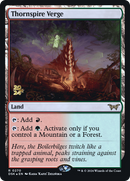 Thornspire Verge (PRE-270) [Duskmourn: House of Horror Promos] Foil