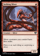 Striking Sliver (CMM-882) [Commander Masters]