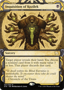 Inquisition of Kozilek (STA-031) (Showcase) (Borderless) [Strixhaven Mystical Archive] Etched Foil