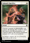 Gideon's Sacrifice (MKC-068) [Murders at Karlov Manor Commander]