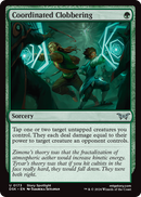 Coordinated Clobbering (DSK-173) [Duskmourn: House of Horror]