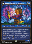 Rona, Herald of Invasion (Showcase) (MOM-295) [March of the Machine] Foil